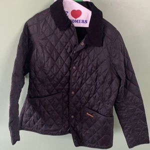 Black size 10 Barbour Annandale Quilted jacket